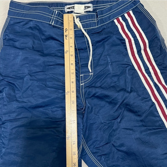 Anchor Blue Men Board Shorts Casaul Summer Beach Size 29 - Picture 5 of 9